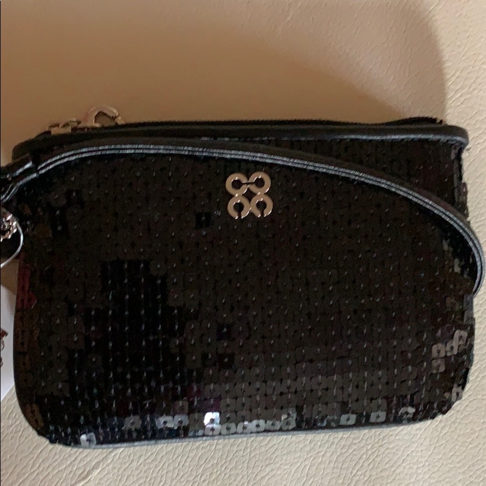 Coach Sequin Wristlet